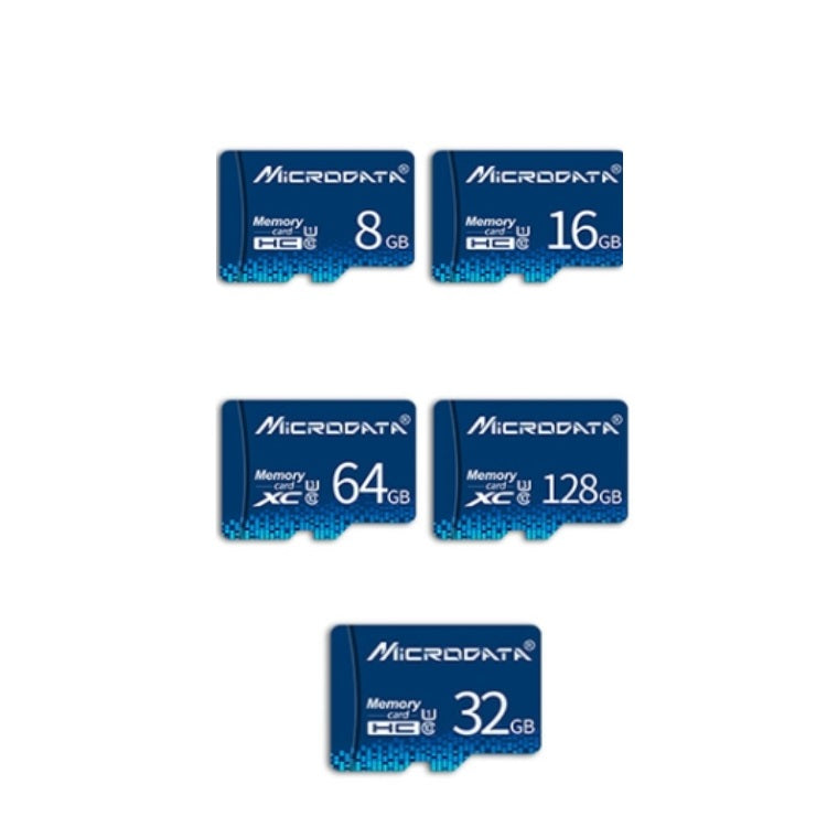 MICRODATA 16/32/64/128GB/256GB U3 Blue TF (Micro SD) -Speicherkarte