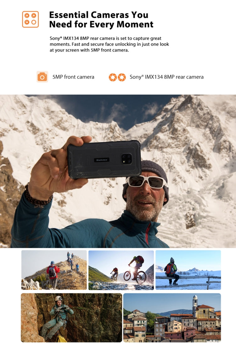 Blackview BV4900 Robustes Telefon, 3GB+32GB (gebraucht )