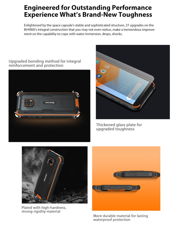 Blackview BV4900 Robustes Telefon, 3GB+32GB (gebraucht )