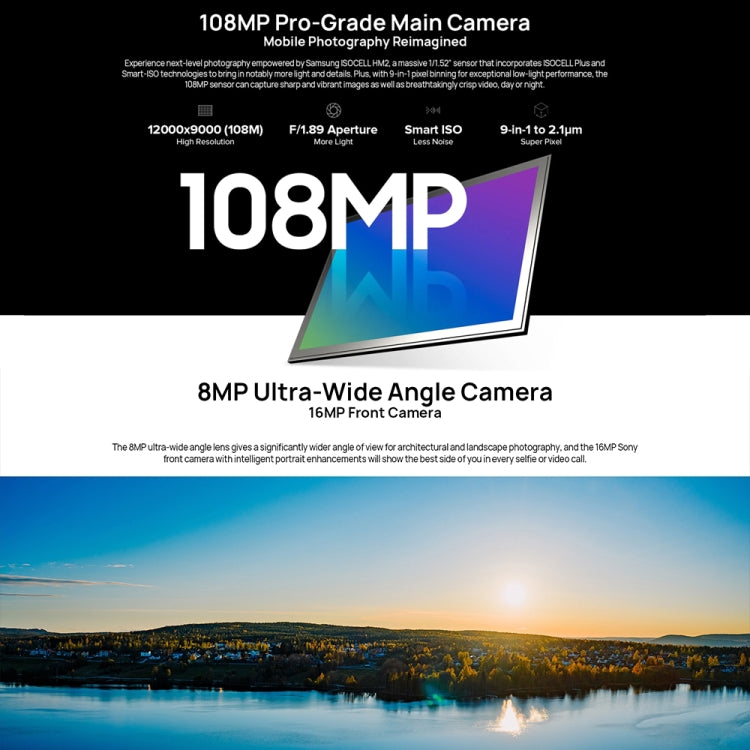 Ulefone Armor 17 Pro mit Nachtsicht, 108 MP Kamera, 8 GB + 256 GB