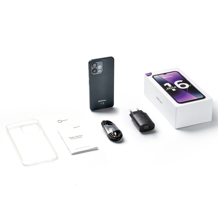 Ulefone Note 16 Pro, 8GB+128GB - Schwarz