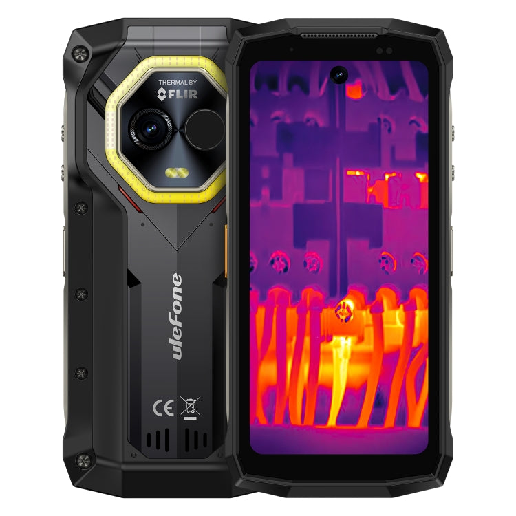 Ulefone Armor Mini 20T Pro, Wärmebildgebung, 8 GB + 256 GB, IP68/IP69K robustes Telefon, 4,7 Zoll Android 14 MediaTek Dimensity 6300 5G Octa Core, Netzwerk: 5G, NFC, OTG