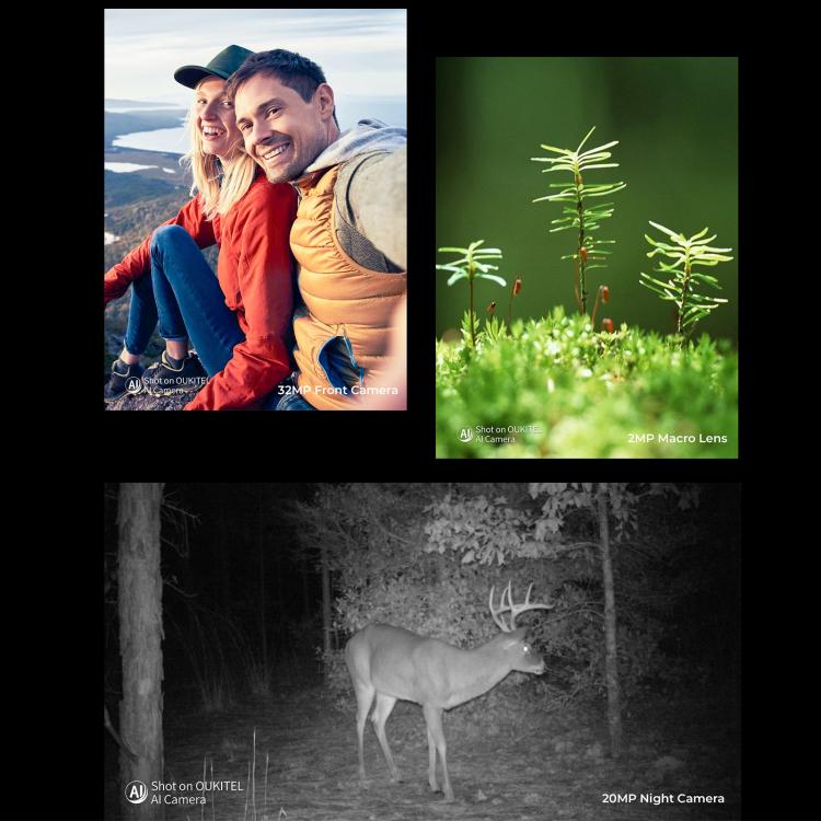 Oukitel WP100 TITAN 5G Projector Rugged Phone, 16GB+512GB, 200MP Camera, Fingerprint Identification, 6.8 inch Android 14 MediaTek Dimensity 7300 Octa Core, NFC, OTG, Network: 5G