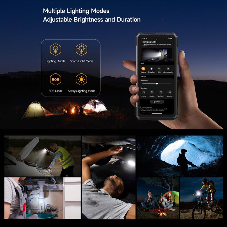 Ulefone Armor 34 Pro, 16GB+512GB, Night Vision, IP68/IP69K 6.95 inch Android 15