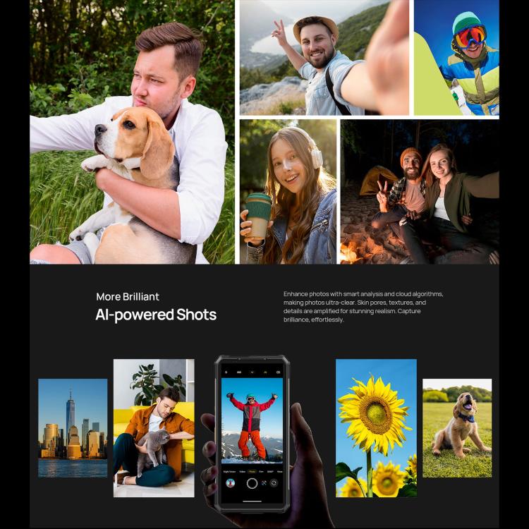 Ulefone Armor 34 Pro, 16GB+512GB, Night Vision, IP68/IP69K 6.95 inch Android 15