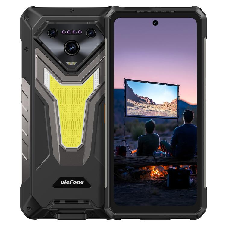 Ulefone Armor 34 Pro+ Projektor, 16 GB + 512 GB, Nachtsicht, robustes Smartphone (IP68/IP69K)