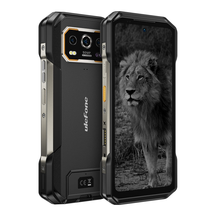 Robustes Ulefone Armor 27 Pro-Telefon, 12 GB + 256 GB, Nachtsicht, 10600 mAh, 6,78 Zoll Android 14 MediaTek Dimensity 6300 Octa Core, Netzwerk: 5G, NFC