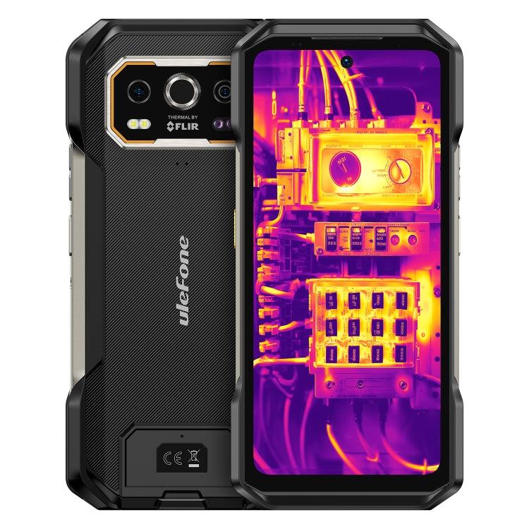 Robustes Ulefone Armor 27T Pro-Telefon, Wärmebildgebung, 12 GB + 256 GB, Nachtsicht, 10600 mAh, 6,78 Zoll Android 14 MediaTek Dimensity 6300 Octa Core, Netzwerk: 5G, NFC