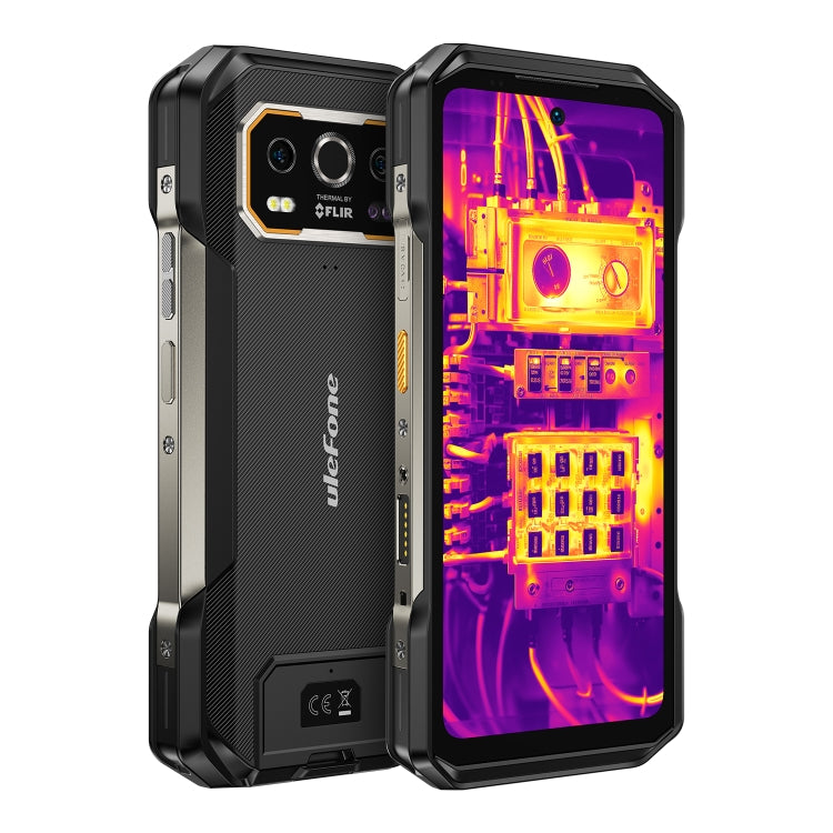 Robustes Ulefone Armor 27T Pro-Telefon, Wärmebildgebung, 12 GB + 256 GB, Nachtsicht, 10600 mAh, 6,78 Zoll Android 14 MediaTek Dimensity 6300 Octa Core, Netzwerk: 5G, NFC, Armor 27T Pro