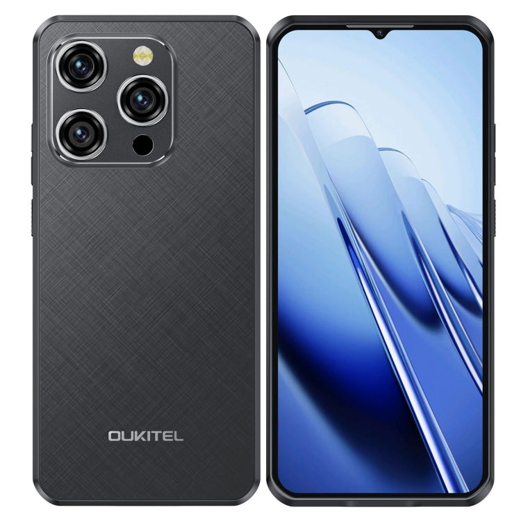 Oukitel WP52 5G Robustes Telefon, 4 GB + 256 GB, 6,6 Zoll Android 14.0 MediaTek Dimensity 6100+ Octa-Core 3,0 GHz, NFC, OTG, Netzwerk: 5G