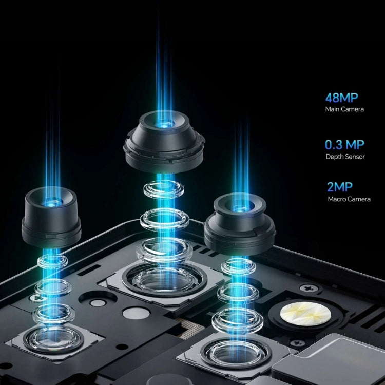 Oukitel WP52 5G Robustes Telefon, 4 GB + 256 GB, 6,6 Zoll Android 14.0 MediaTek Dimensity 6100+ Octa-Core 3,0 GHz, NFC, OTG, Netzwerk: 5G