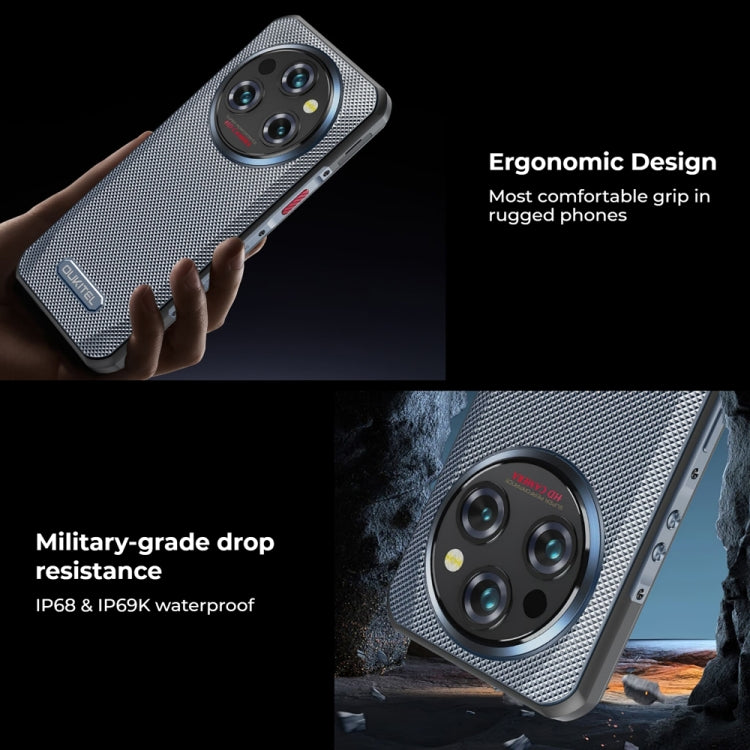 Oukitel WP35 5G Robustes Telefon, 8 GB + 256 GB, IP68/IP69K-Fingerabdruckerkennung, 11000 mAh, 6,6 Zoll MediaTek Dimensity 6100+ Octa Core, NFC, OTG, Netzwerk: 5G