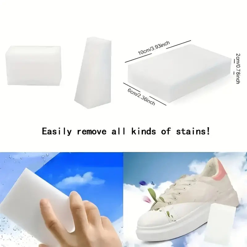 Magischer Schwamm-Radiergummi, Schaumstoff-Reinigungspad 5er Pack
