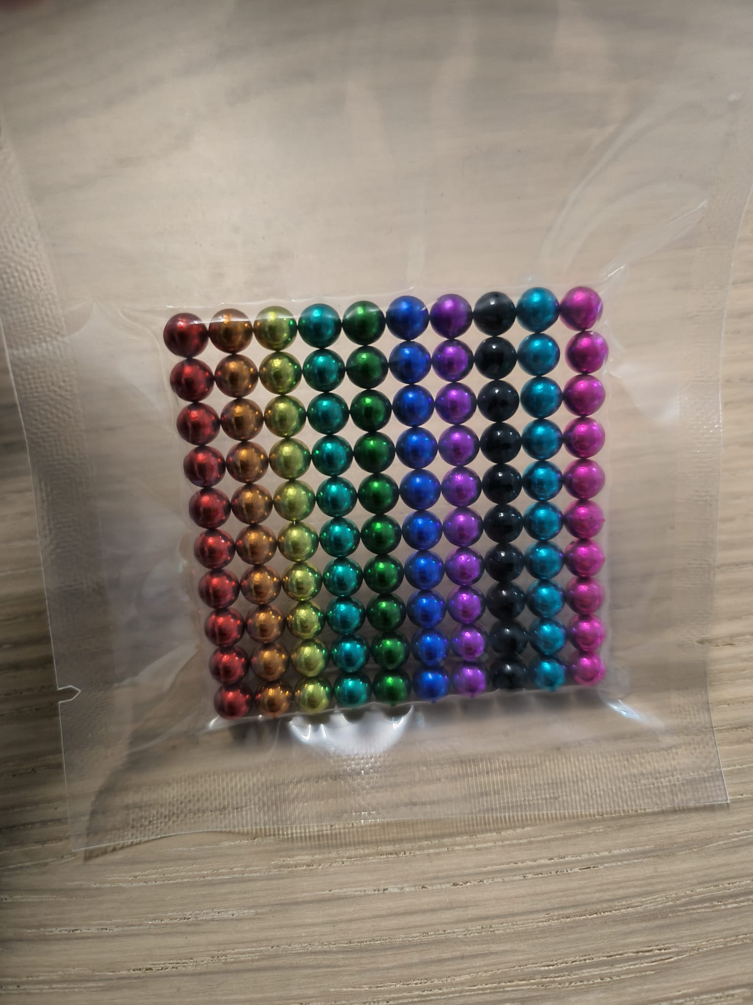 100 Magnetkugeln Farbig 4.9mm