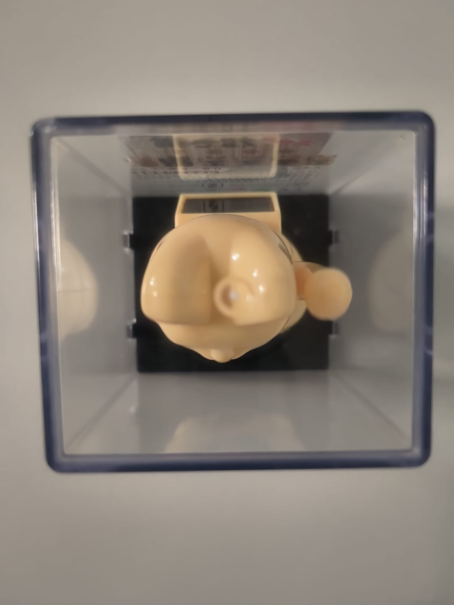 Mini Kunsthandwerk, Solar-Miniatur-Glückskatze mit Solar