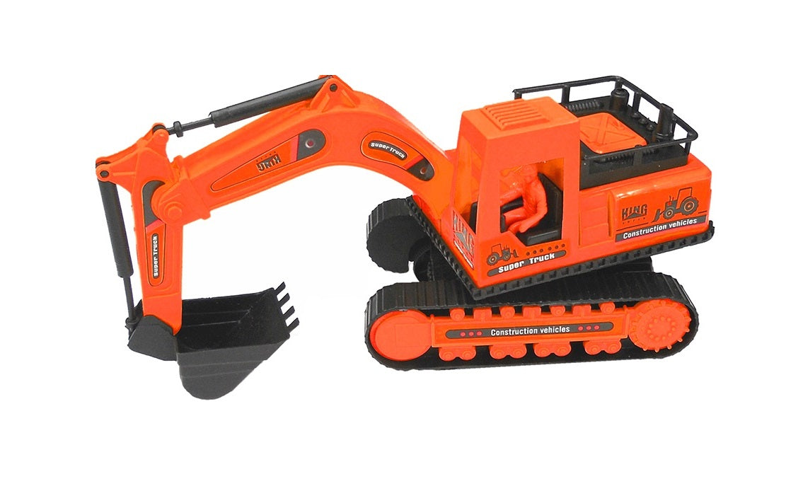 Bagger - Baufahrzeug 2-farbig sortiert - ca 25cm