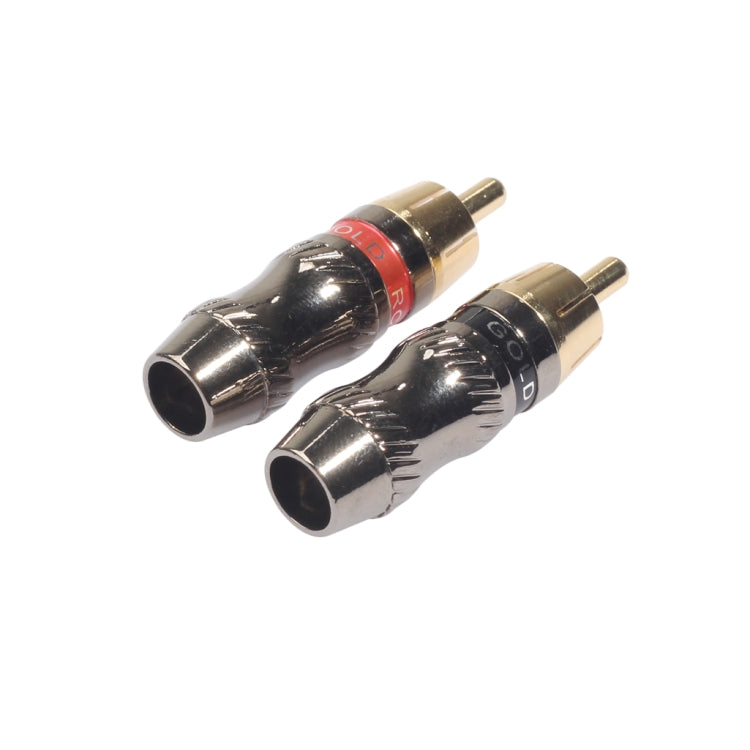 Chinch Stecker Audio-Buchse Vergoldeter Adapter