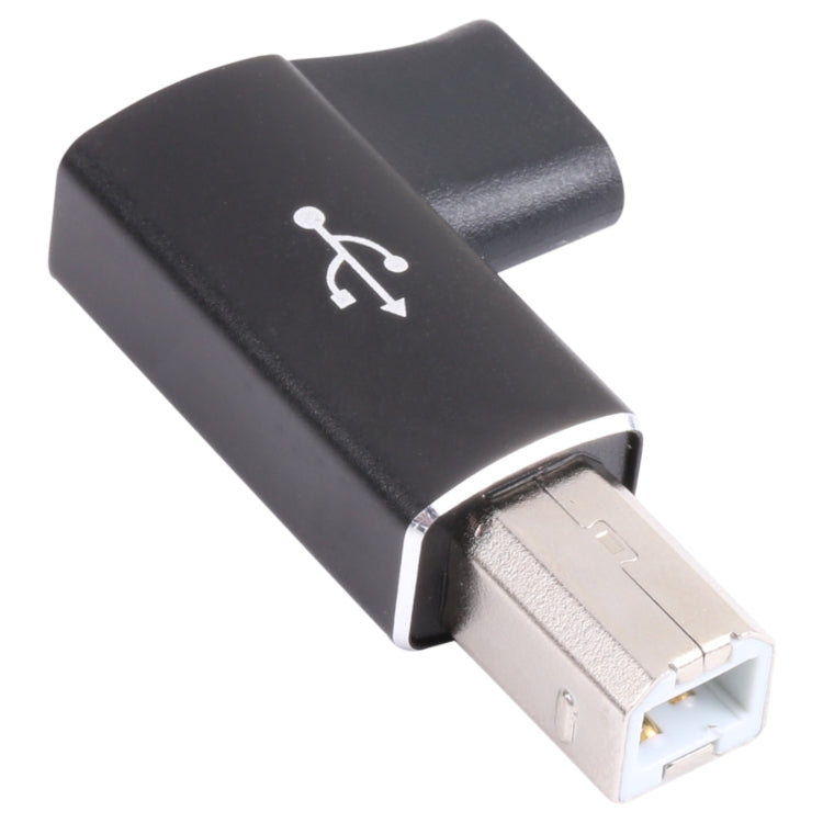 USB-C Buchse Winkel auf USB 2.0 B MIDI Adapter für Instrumente/Drucker/Scanner