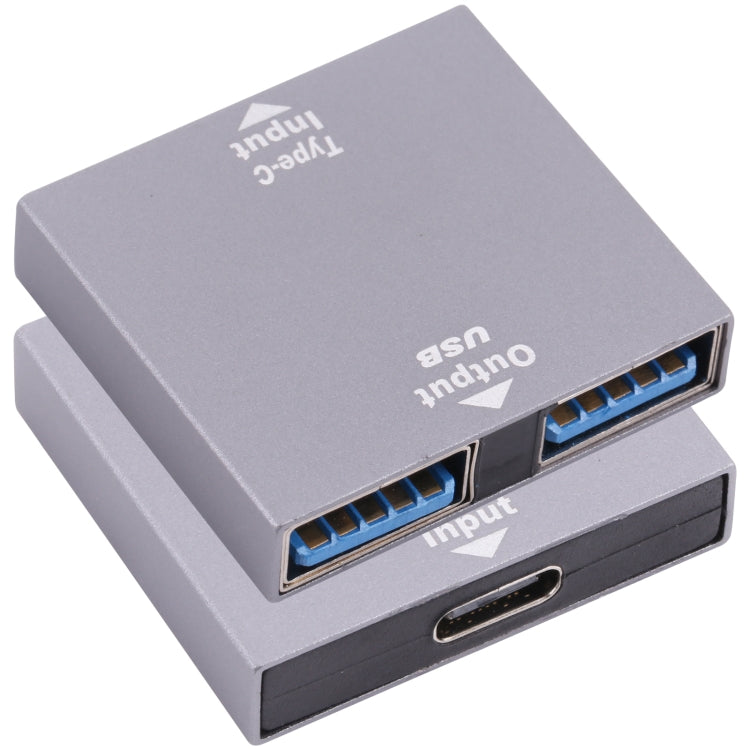 USB-C / Typ-C-Buchse auf USB-Buchse 1 bis 2 Converter