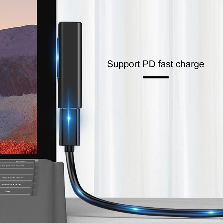 USB-C / Typ-C-PD-Schnellladeadapter für Microsoft Surface Pro 3/4/5/6