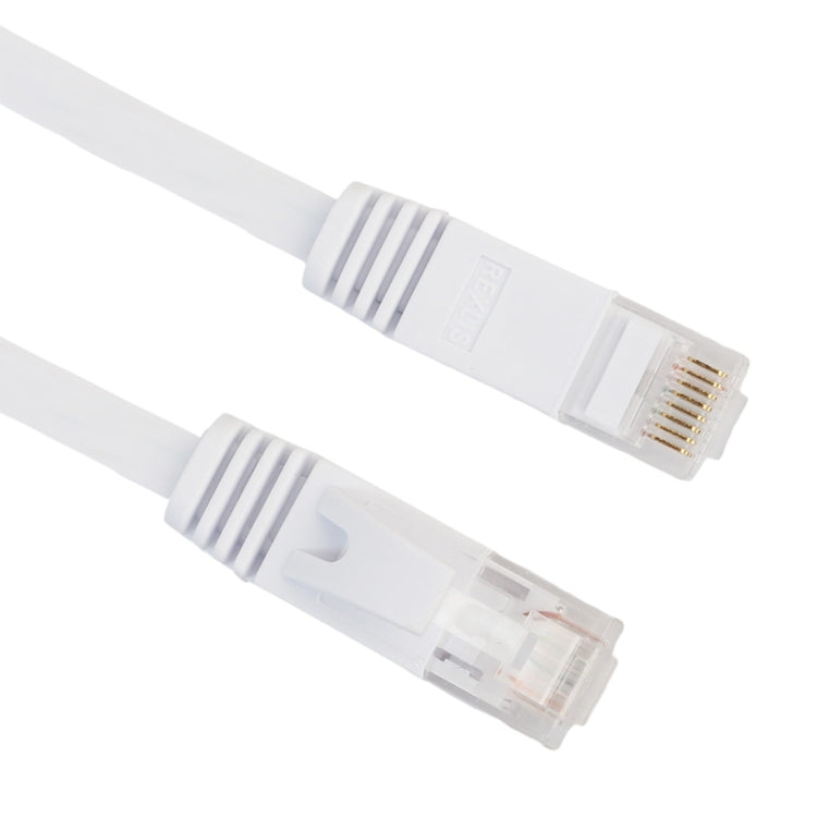 Ultradünnes Netzwerk-LAN-Kabel CAT6, Patchkabel RJ45 2/3/5/10m (weiß)