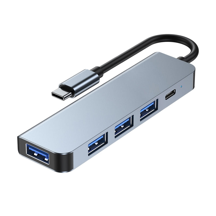 BYL-2301 5-in-1-USB-C/Typ-C-zu-USB-Multifunktions-Dockingstation-HUB-Adapter