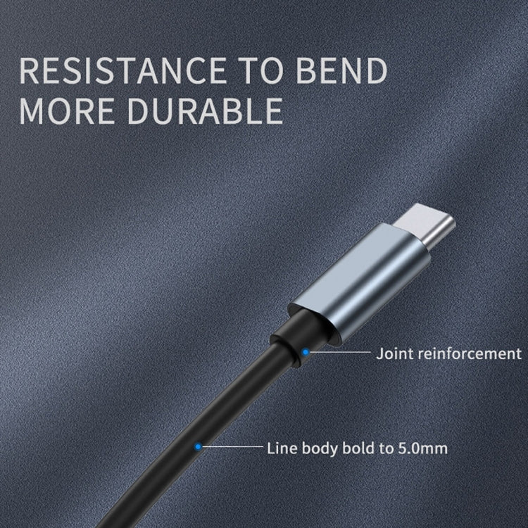 BYL-2301 5-in-1-USB-C/Typ-C-zu-USB-Multifunktions-Dockingstation-HUB-Adapter