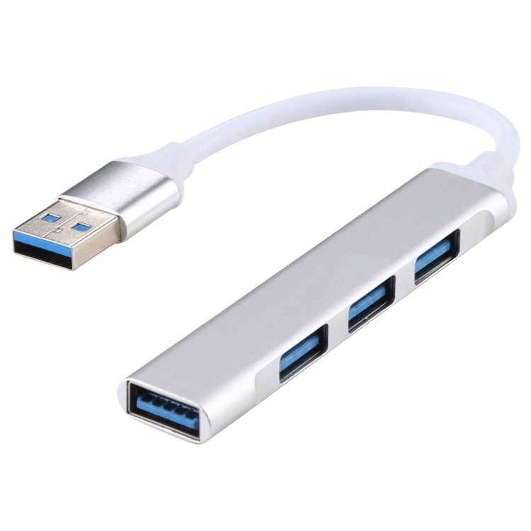 USB 3.0 + 3 x USB 2.0 auf USB 3.0 HUB-Adapter aus Alu