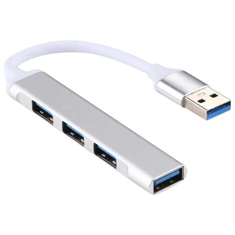 USB 3.0 + 3 x USB 2.0 auf USB 3.0 HUB-Adapter aus Alu
