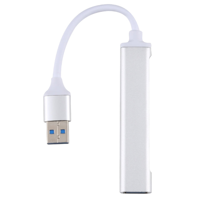 USB 3.0 + 3 x USB 2.0 auf USB 3.0 HUB-Adapter aus Alu