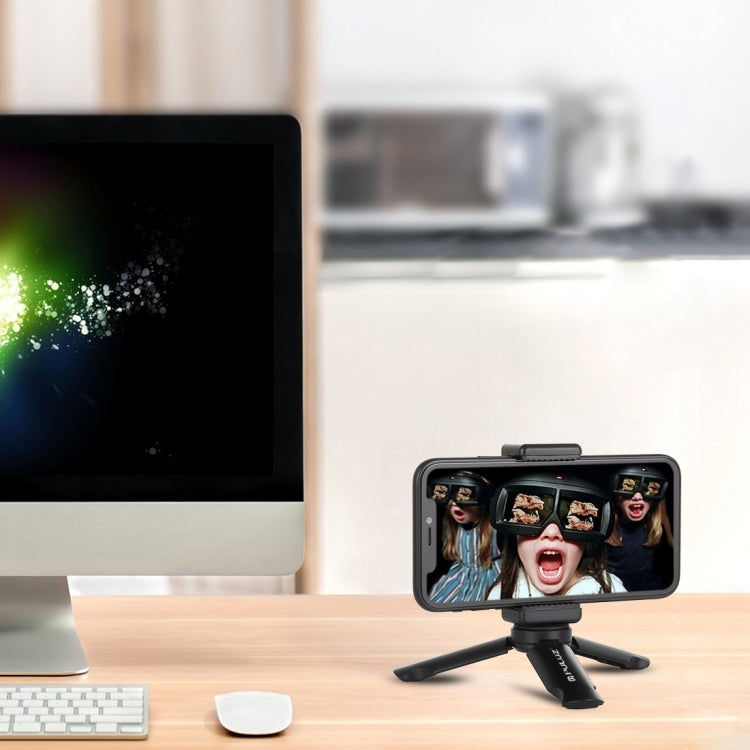 PULUZ Mini-Kunststoffstativ + Universal-Telefonklemmhalterung