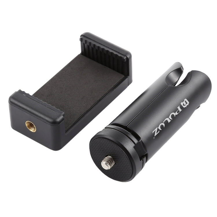 PULUZ Mini-Kunststoffstativ + Universal-Telefonklemmhalterung
