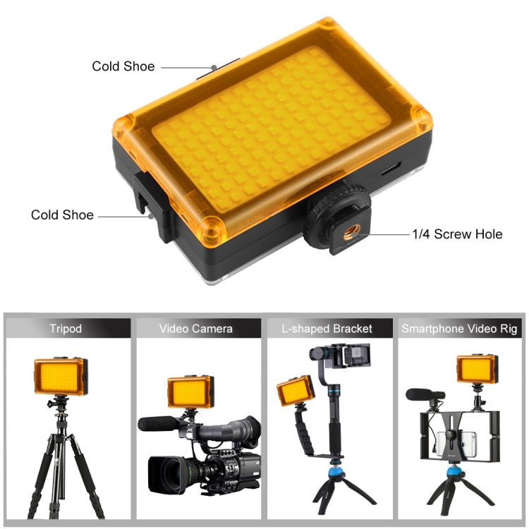 PULUZ Pocket 104 LED 1800LM Professionelle Fotografie Video- und Fotostudio-Licht