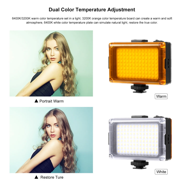 PULUZ Pocket 104 LED 1800LM Professionelle Fotografie Video- und Fotostudio-Licht