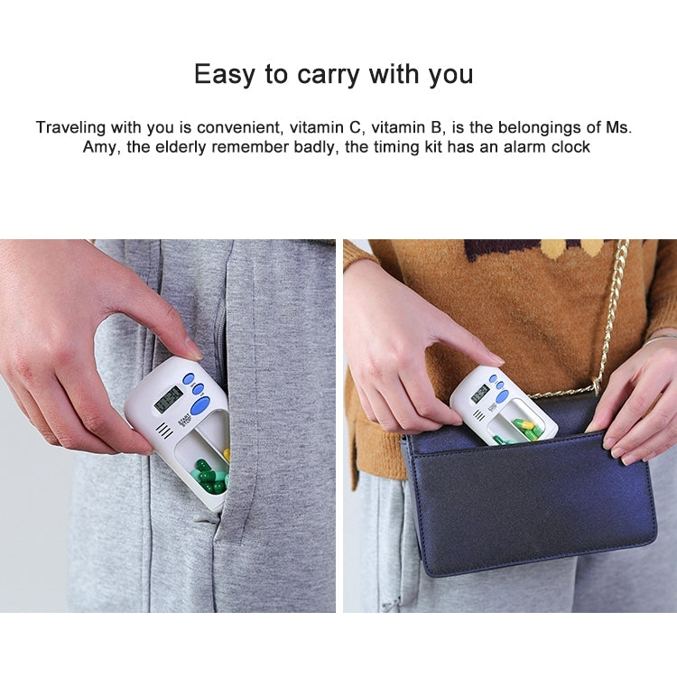 Intelligente Multi Alarm Timer Pillen Erinnerungs-Medizinbox ( Wird Bestellt )