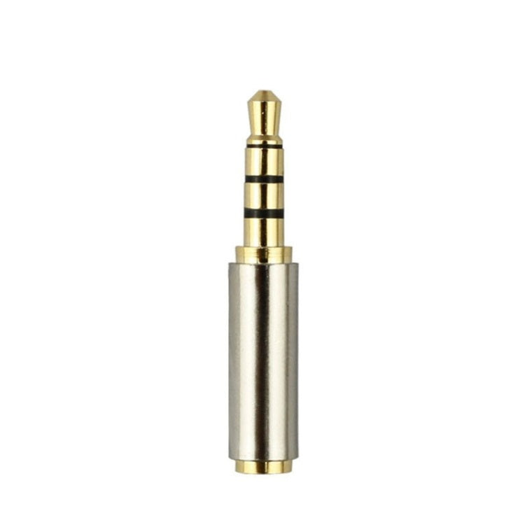 3,5mm 4-poliger Stecker auf 2,5mm Buchsen Anschluss 4-poliger Adapter