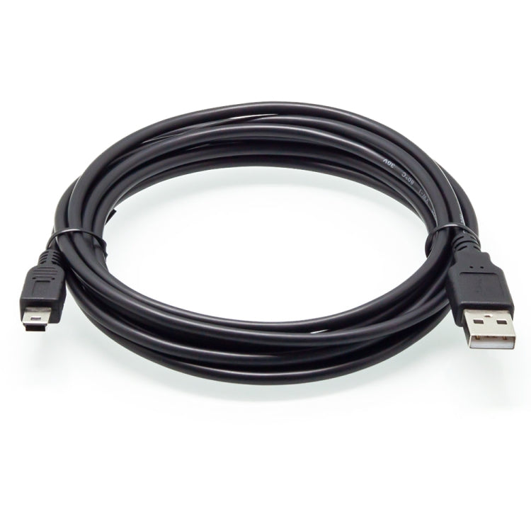 USB 2.0 AM zu Mini 5-poligem USB-Kabel, Länge: 1,5 m (schwarz)