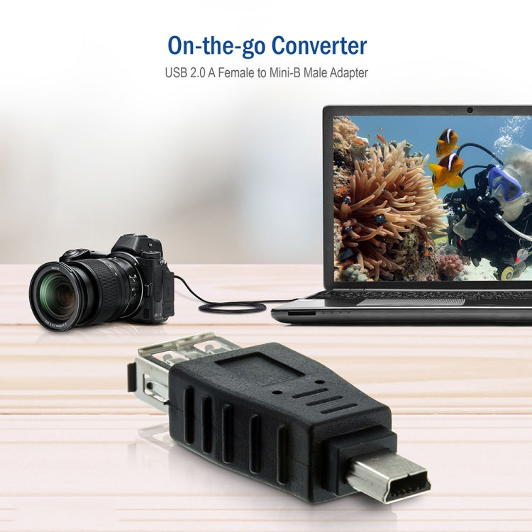 USB 2.0 Buchse zu Mini USB 5Pin Stecker Adapter (OTG Funktion)