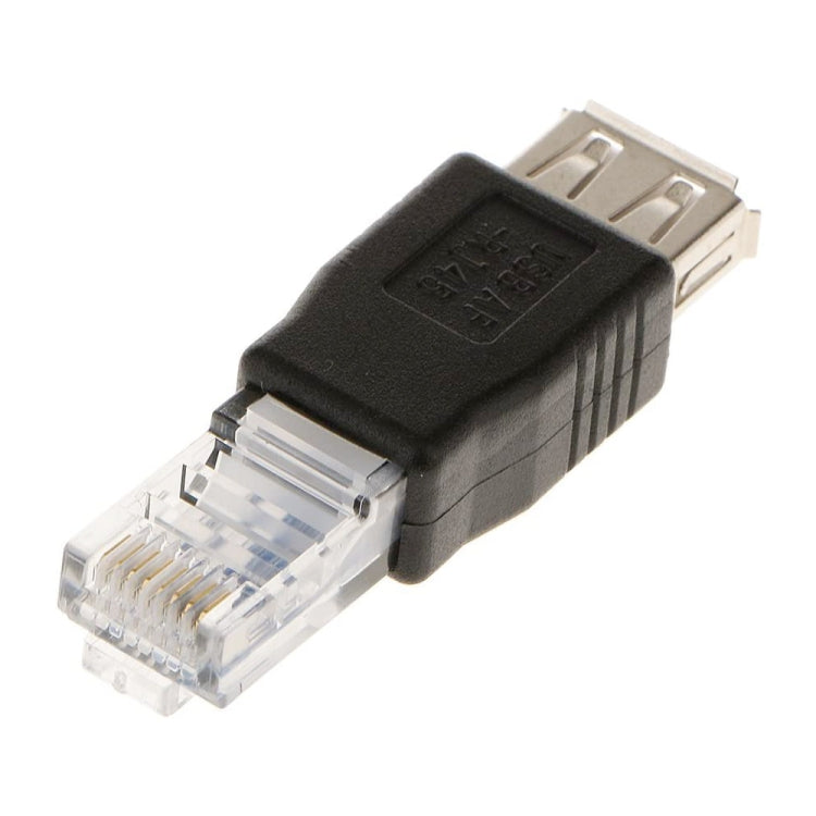 RJ45-Stecker auf USB-AF-Adapter