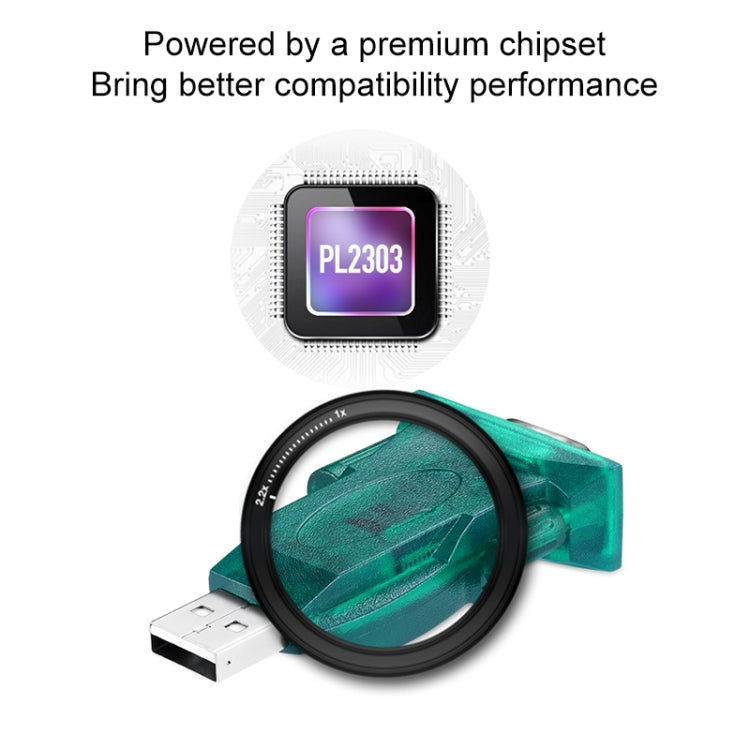 USB 2.0 zu RS232 Serielle Schnittstelle DB9 9Pin