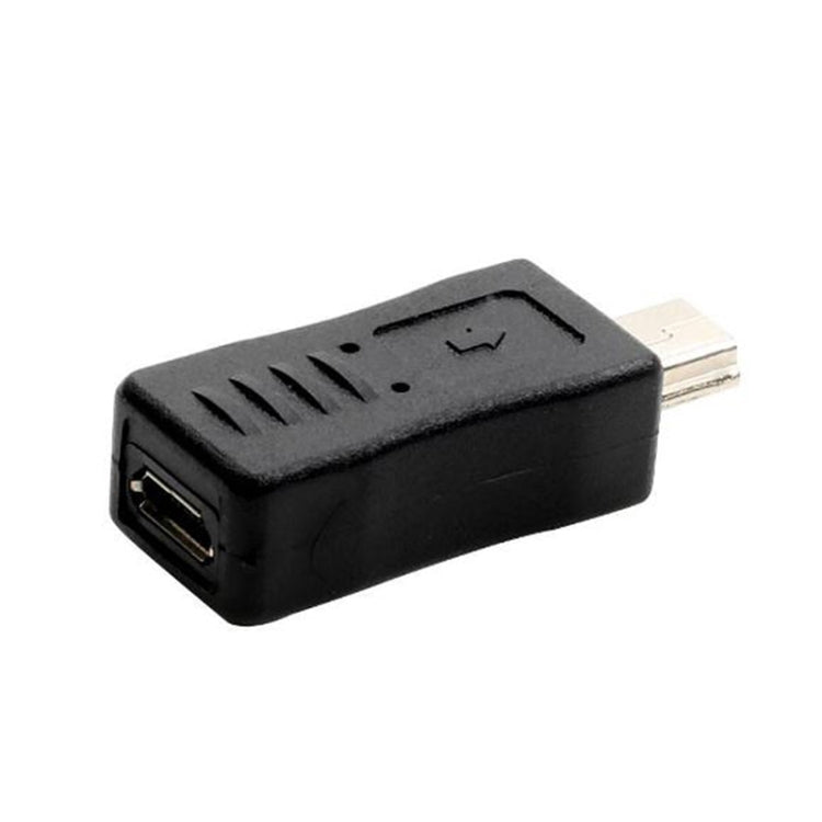 USB 2.0 Mini USB zu Micro USB Buchse Adapter (schwarz)