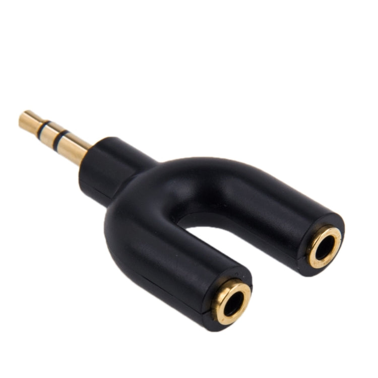 3,5 mm Stereo-Stecker auf Dual 3,5 mm Stereo-Buchse Splitter-Adapter