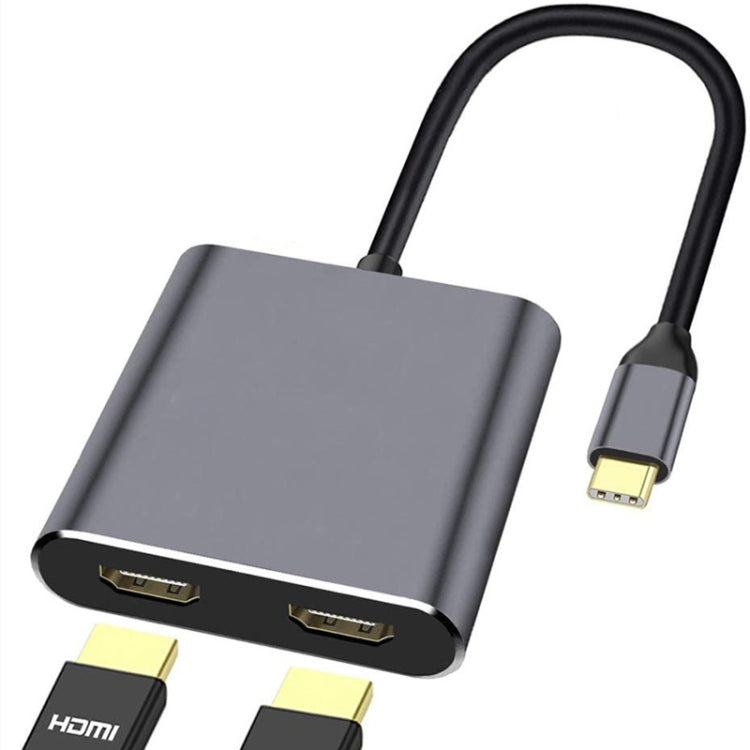 ZS-SGSHDMI USB-C / Typ C zu Dual HDMI Adapter