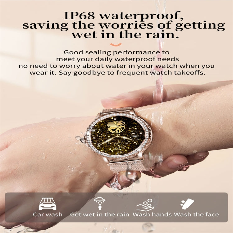 NX19 1,3 Zoll IP68 wasserdichte Farbbildschirm-Smartwatch, unterstützt Herzfrequenz-/Blutdruck-/Blutsauerstoffüberwachung