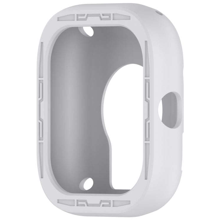 Für Redmi Watch Silikon-Uhrenschutzhülle (Kokosnussgrau)