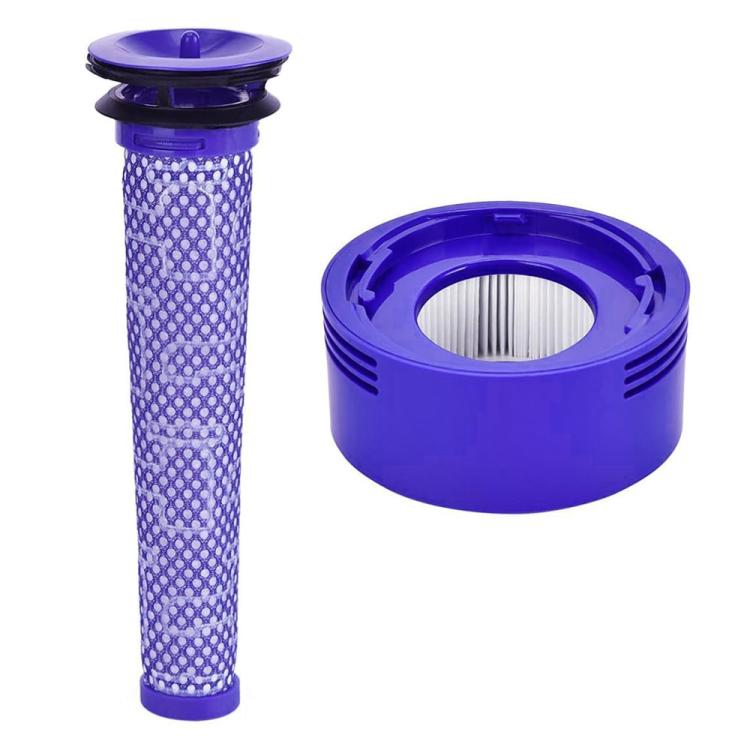 JUNSUNMAY Vor- und Nachfilter als Ersatz für Dyson V8 / V7 Staubsauger, 2 in 1, 4 in 1
