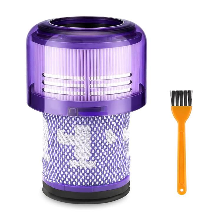 JUNSUNMAY Staubsaugerfilter-Ersatz mit Reinigungsbürste für Dyson V12 Origin / V12 Detect Slim / Slim+, 2pcs, 1pcs