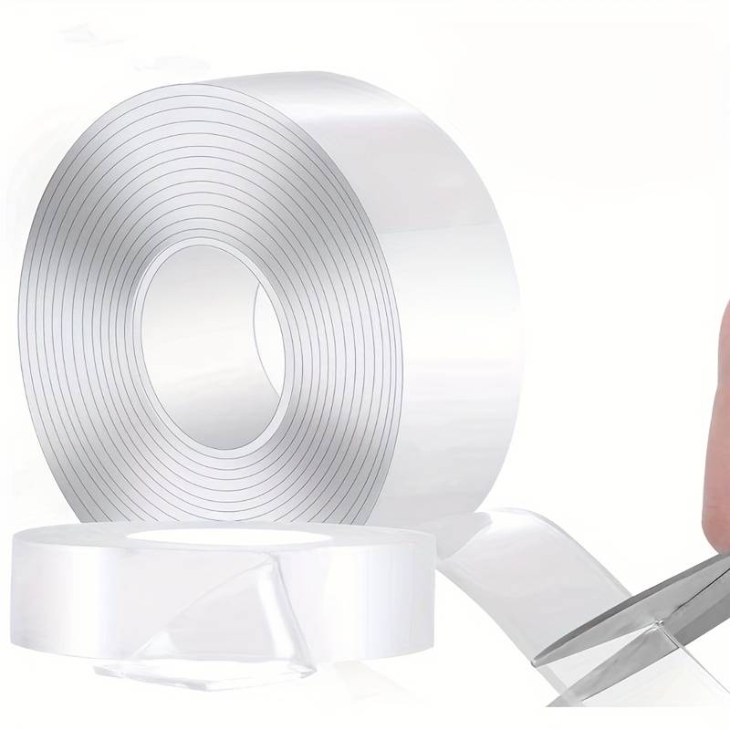 Starkes transparentes Nanoband Waschbar 2cm Breit & 5M lang