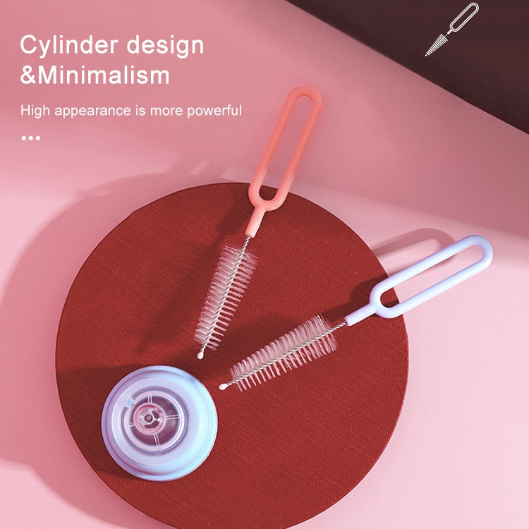 Nylon Einfüllflasche Reinigungsbürste Rotierende Teekannenbürste