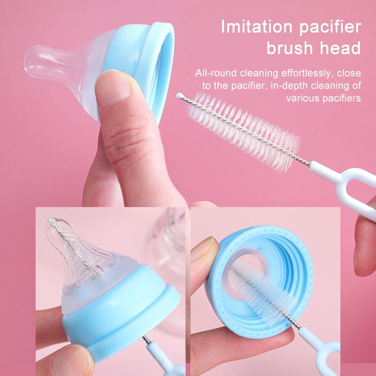 Nylon Einfüllflasche Reinigungsbürste Rotierende Teekannenbürste